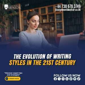 The Evolution of Writing Styles in the 21st Century