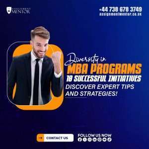 Diversity in MBA Programs: 10 Successful Initiatives